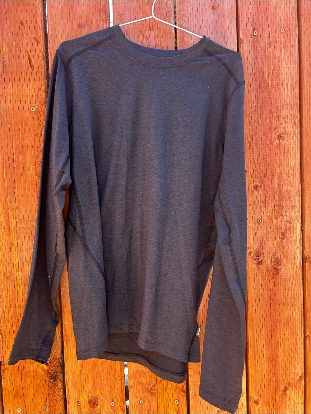 REI medium stretch base layer Crewneck Shirt - black